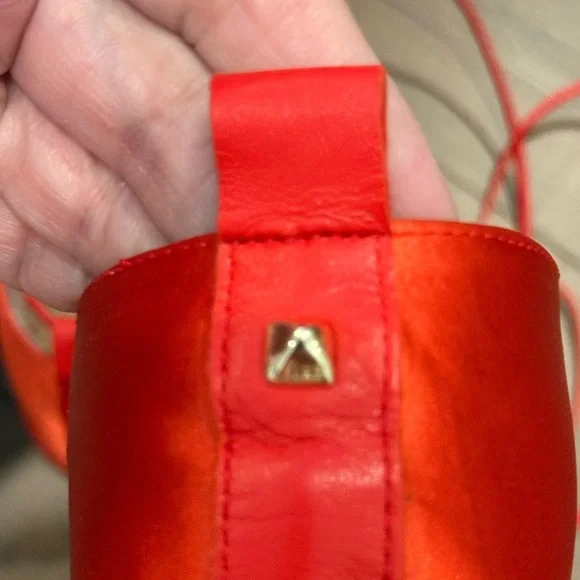 LK Bennett Red Satin Ankle-Tie Espadrille Flats 40 - Picture 7 of 8